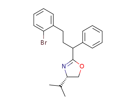 Oxazole,
2-[3-(2-bromophenyl)-1-phenylpropyl]-4,5-dihydro-4-(1-methylethyl)-,
(4S)-