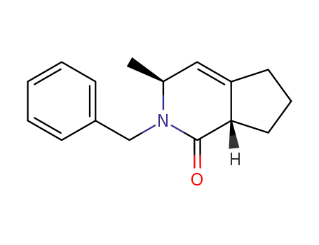 (3S,6S)-2-benzyl-3-methyl-2,3,5,6,7,7a-hexahydro[2]pyrindin-1-one