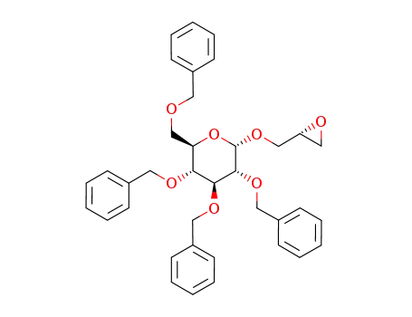 1,2-anhydro-3-O-(2,3,4,6-tetra-O-benzyl-α-D-glucopyranosyl)-sn-glycerol