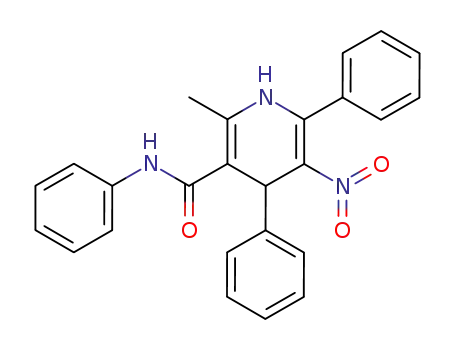 2-methyl-5-nitro-N,4,6-triphenyl-1,4-dihydropyridine-3-carboxamide