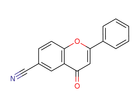 4-oxo-2-phenyl-4H-chromene-6-carbonitrile