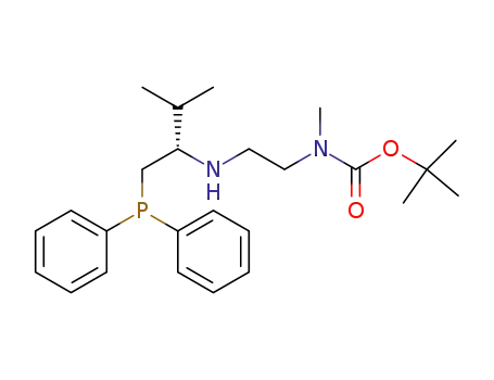 1,1-dimethylethyl {2-{{(1S)-1-[(diphenylphosphino)methyl]-2-methylpropyl}amino}ethyl}methylcarbamate