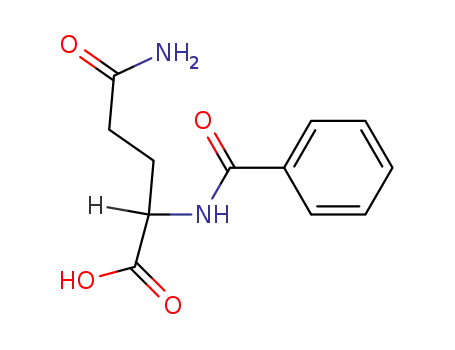 Molecular Structure of 79479-02-0 (N-benzoylglutamine)
