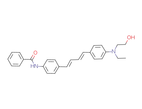 N-[4-[4-[4-[ethyl-(2-hydroxyethyl)amino]phenyl]buta-1,3-dienyl]phenyl]benzamide