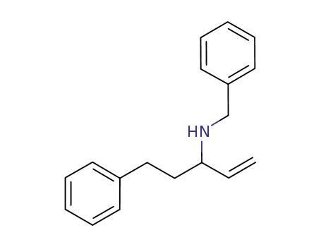benzyl(5-phenylpent-1-en-3-yl)amine