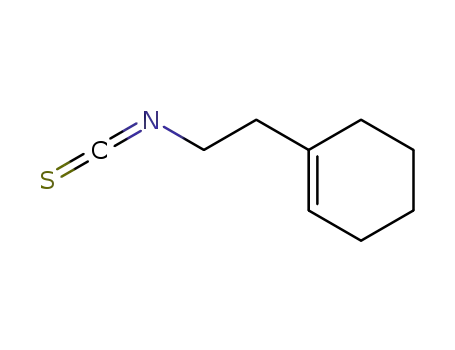 Molecular Structure of 149488-89-1 (2-(1-Cyclohexen-1-yl)ethylisothiocyanate)