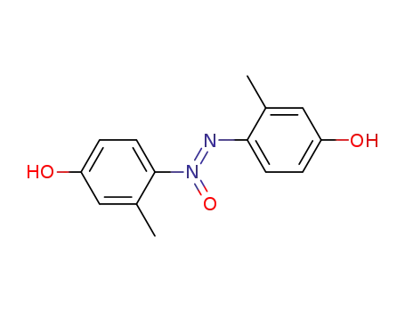 Molecular Structure of 78992-83-3 (Phenol, 4,4'-azoxybis[3-methyl-, (Z)-)