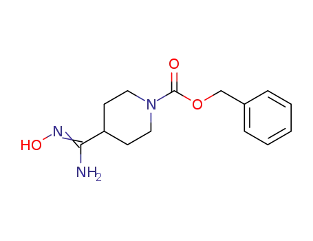 1-Benzyloxycarbonyl-4-piperidinecarboxamideoxime