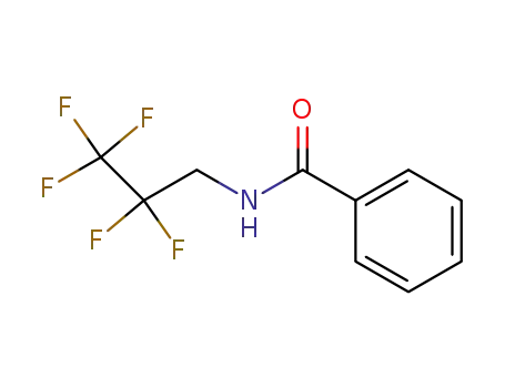 Molecular Structure of 785-33-1 (N-(2,2,3,3,3-pentafluoropropyl)benzamide)