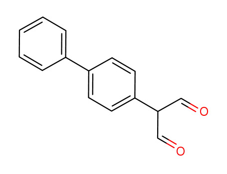 Molecular Structure of 125507-91-7 (2-(4-PHENYLPHENYL)MALONDIALDEHYDE)