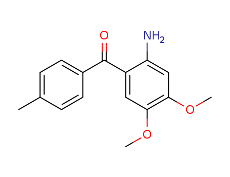 Methanone, (2-amino-4,5-dimethoxyphenyl)(4-methylphenyl)-