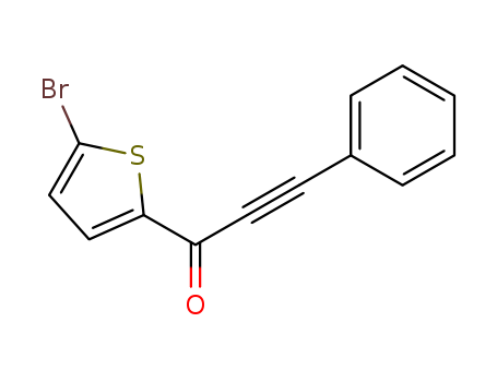 2-Propyn-1-one,1-(5-bromo-2-thienyl)-3-phenyl-