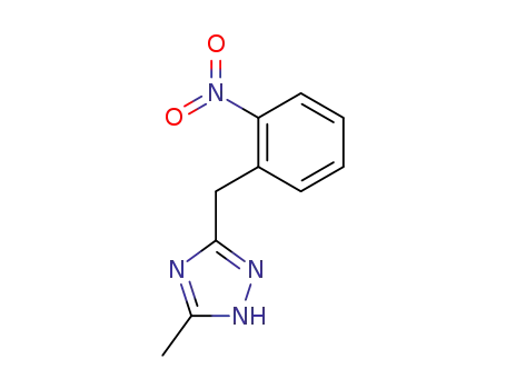 1H-1,2,4-Triazole, 3-methyl-5-[(2-nitrophenyl)methyl]-