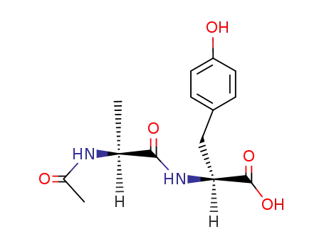Molecular Structure of 70529-66-7 (acetylalanyltyrosine)