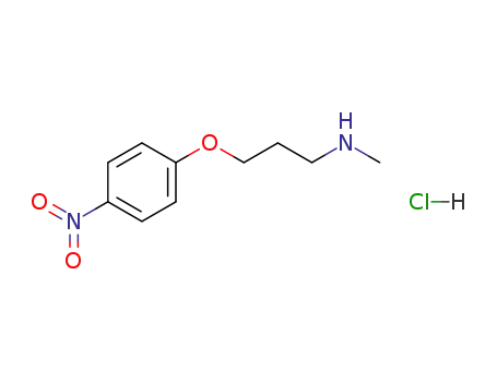 1-Propanamine, N-methyl-3-(4-nitrophenoxy)-, monohydrochloride