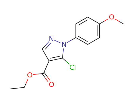 5-chloro-1-(4-methoxyphenyl)-1H-pyrazole-4-carboxylic acid, ethyl ester