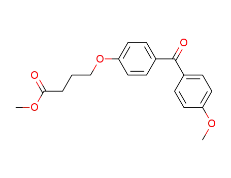 methyl 4-[4-(4-methoxybenzoyl)phenoxy]butyrate