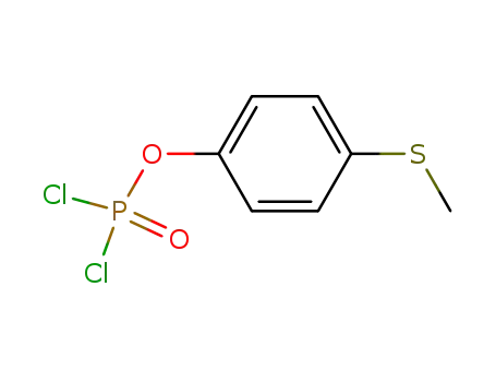 4-(methylthio)phenyl phosphorodichloridate