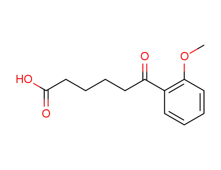 Molecular Structure of 107151-39-3 (6-(2-METHOXYPHENYL)-6-OXOHEXANOIC ACID)
