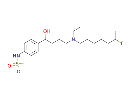 (S)-(-)-N-[4-[4-[Ethyl(6-fluoroheptyl)amino]-1-hydroxybutyl]phenyl]-methanesulfonamide