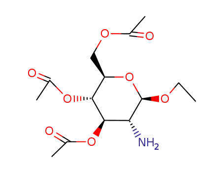 ethyl 3,4,6-tri-O-acetyl-2-deoxy-2-amino-β-D-glucopyranoside