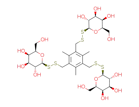 tris-(thio-β-D-galactopyranosyldisulfanylmethyl)-mesitylene