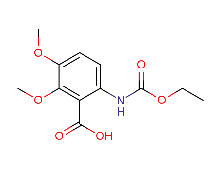 Benzoic acid, 6-[(ethoxycarbonyl)amino]-2,3-dimethoxy-