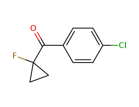 (4-Chlorophenyl)(1-fluorocyclopropyl)methanone