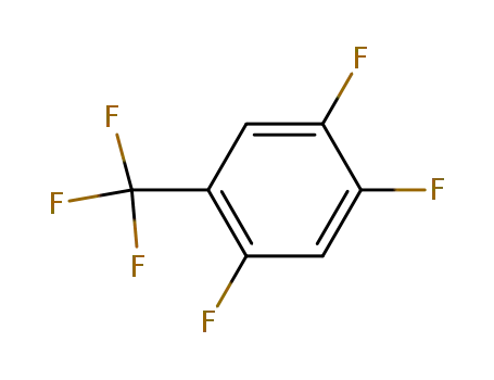 Molecular Structure of 112290-07-0 (2,4,5-TRIFLUOROBENZOTRIFLUORIDE)