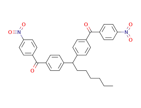 1,1-bis(4-(4-nitrobenzoyl)phenyl)heptane