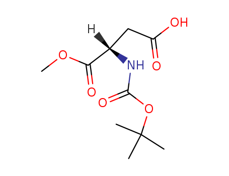 L-Aspartic acid, N-[(1,1-dimethylethoxy)carbonyl]-, 1-methyl ester