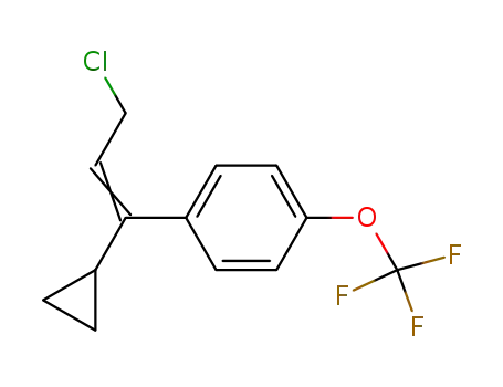 3-Chloro-1-cyclopropyl-1-(4-trifluoromethoxyphenyl)-1-propene
