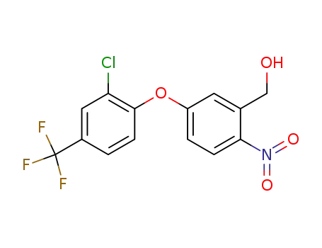 2-chloro-4-trifluoromethyl-3'-hydroxymethyl-4'-nitrodiphenylether