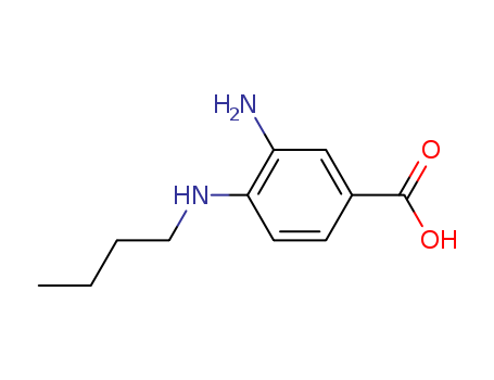 Benzoic acid, 3-amino-4-(butylamino)- (9CI)