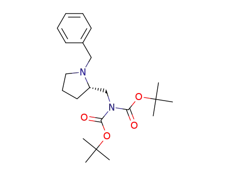 S(-)-[(1-benzylpyrrolidin-2-yl)-N,N-ditert-butoxycarbonyl]methylamine