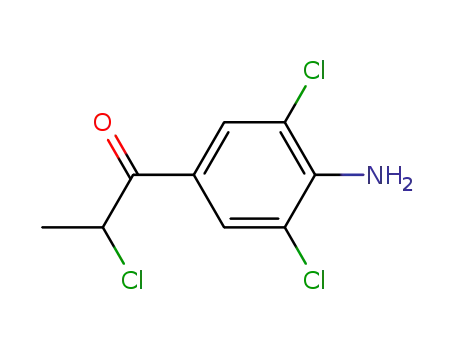 1-(4-amino-3,5-dichlorophenyl)-2-chloropropanone