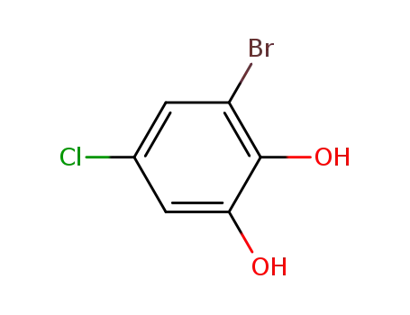 3-Bromo-5-chlorobenzene-1,2-diol