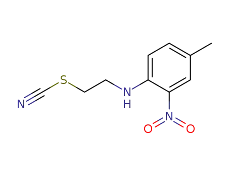 4-methyl-2-nitro-N-(2-thiocyanatoethyl)-aniline