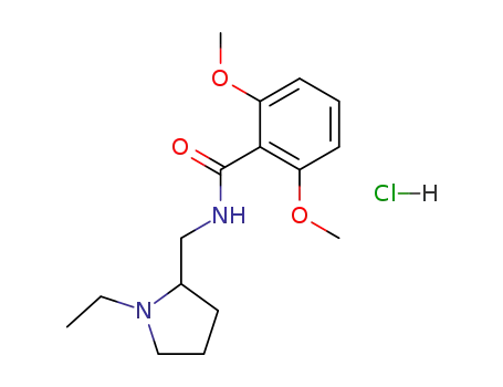 N-Ethyl-2-(2,6-dimethoxybenzamidomethyl) pyrrolidine hydrochloride