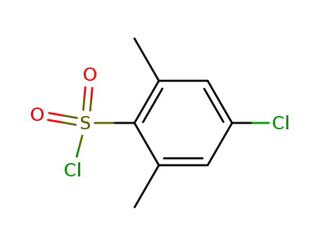 Molecular Structure of 145980-63-8 (4-chloro-2, 5-diMethylphenylsulfonyl chloride)