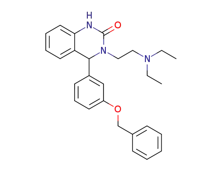 3-[2-(diethylamino)ethyl]-4-(3-benzyl-oxyphenyl)-3,4-dihydro-2(1H)-quinazolinone