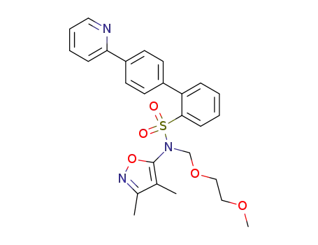 N-(3,4-Dimethyl-5-isoxazolyl)-N-[(2-methoxyethoxy)methyl]-4'-(2-pyridinyl)[1,1'-biphenyl]-2-sulfonamide