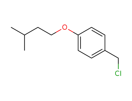 (4-chloromethyl-phenyl)-isopentyl ether