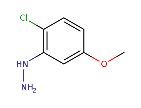 (2-chloro-5-methoxyphenyl)hydrazine