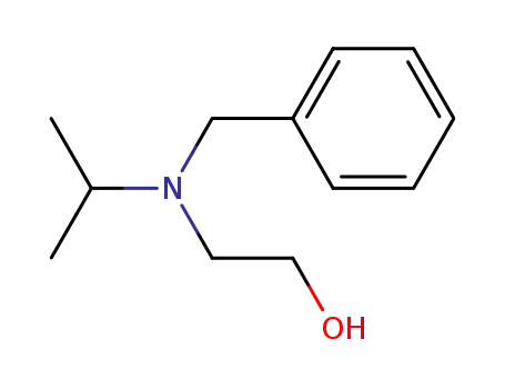 Molecular Structure of 93702-43-3 (Ethanol, 2-[(1-methylethyl)(phenylmethyl)amino]-)