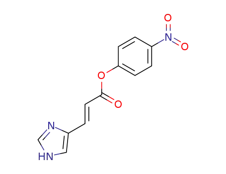 p-Nitrophenyl trans-3-(1H-imidazol-4-yl)-2-propenoate