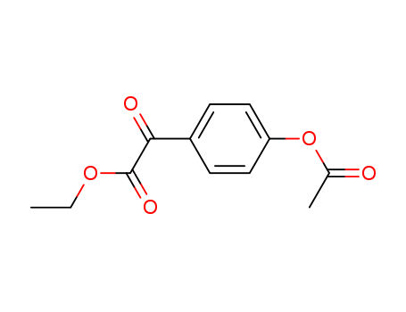 Ethyl 4-acetoxybenzoylformate