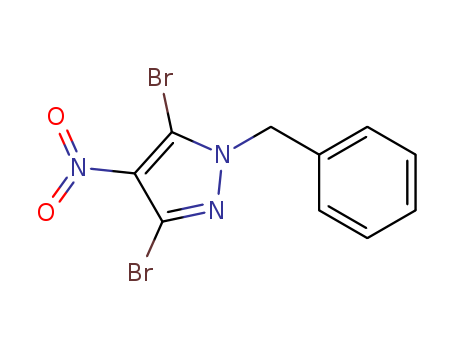 1-benzyl-3,5-dibromo-4-nitro-1H-pyrazole