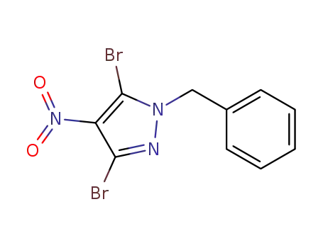 1-benzyl-3,5-dibromo-4-nitro-1H-pyrazole