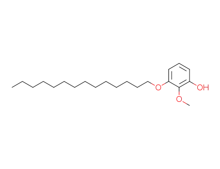 Phenol, 2-methoxy-3-(tetradecyloxy)-